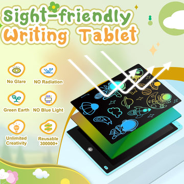 2 Pack Lcd Writing Tablet, 10 Inch Educational Drawing Pad Toddler Toys, Doodle Board, Birthday Gifts, Travel Toys For Kids Ages