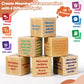 Garybank Conversation Cubes W/Tic Tac Toe Game Great Conversation Starter-Building Relationship Wooden Block for Family Game Night School Counselor Supplies Therapy Icebreaker Game for Kid Teen mature-themed