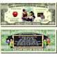 AAC / PCSCP Set of 10 World's Greatest Teacher Million Dollar Bills with Bonus Bill