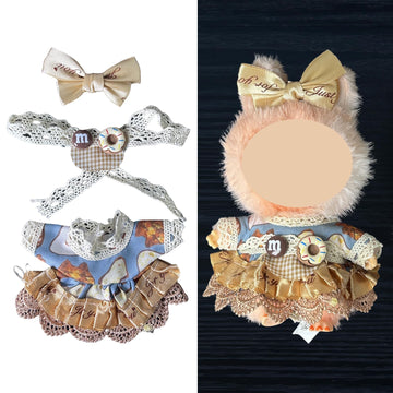 Doll Clothes - Compatible with LBB 5.91-6.7inch(15-17cm) Dolls as Accessories Only  enhanced Dolls Outfit with Accessories  Hand Crocheted Hat  Sweaters  Bag 18