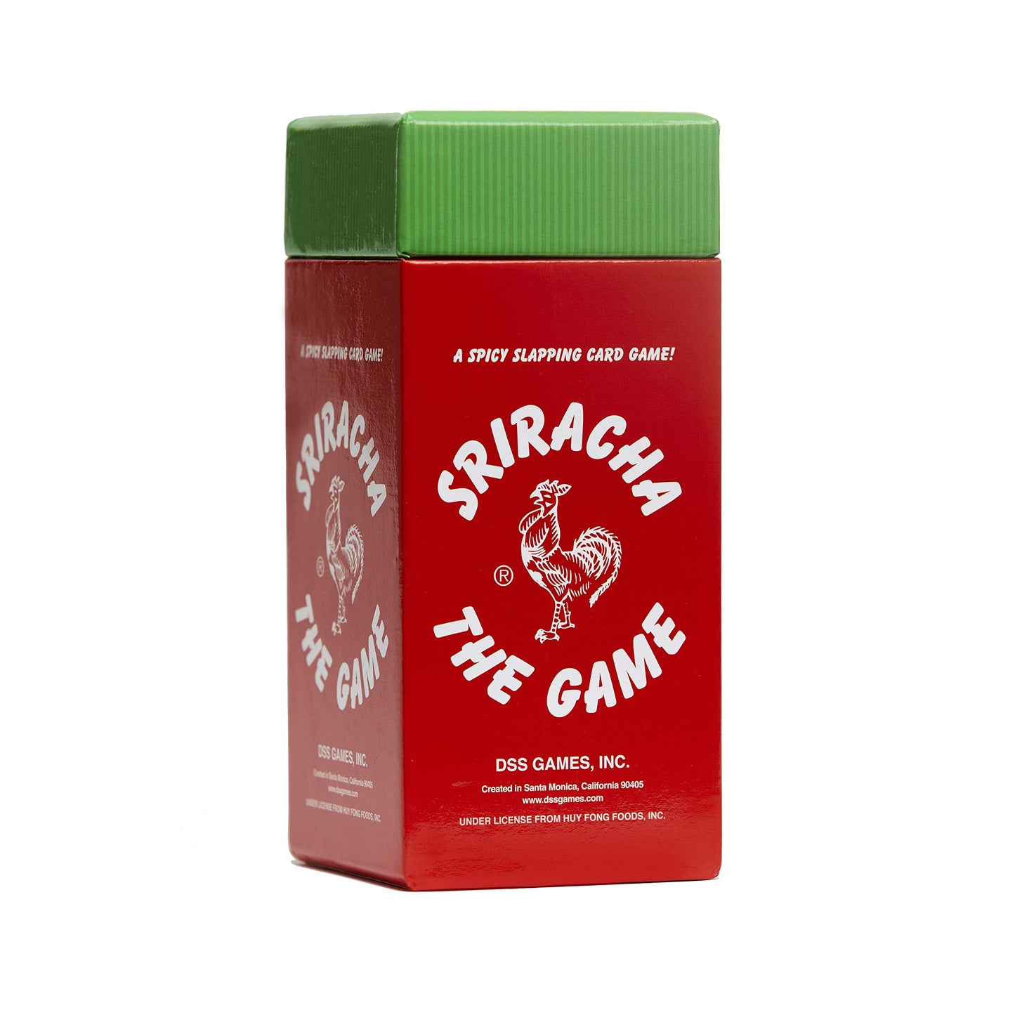 DSS Games Sriracha: The Game - Spicy Slapping Card Game, Small Size, Red Cardstock, Model 6815