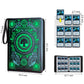 MTGPRO Trading Card Binder 9 Pocket Card Binder with Sleeves 720 Double Sided Pocket enhanced Collector Card Album Card Collection Folder for MTG TCG Yugioh Game Cards (Green)