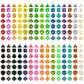 30 Set Dnd Double-Colors Polyhedron Dice Set For Dungeons And Dragons D&D Rpg Mtg Table Games D4 D6 D8 D10 D% D12 D20 30 Colors