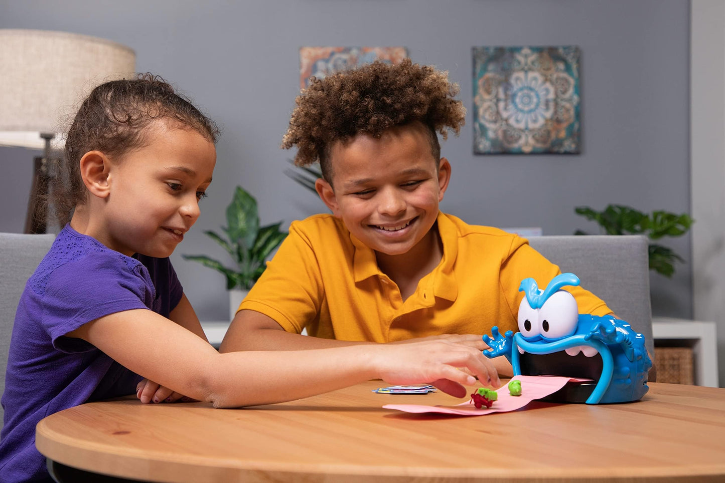 Gobble Monster Game - Save Your Toys From The Monster'S Tongue Before It'S Too Late By Goliath,Multicolor