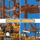 Sosuy Roller-Coaster Building Set, Electric Motorized Amusement Park Toy, Large 2174pcs, Plastic, for Kids Ages 6+