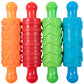 READY 2 LEARN Paint and Clay Texture Rollers - Set of 4 - Textured Dough Rolling Pins for Kids - Open-Ended Patterns for Crafts 