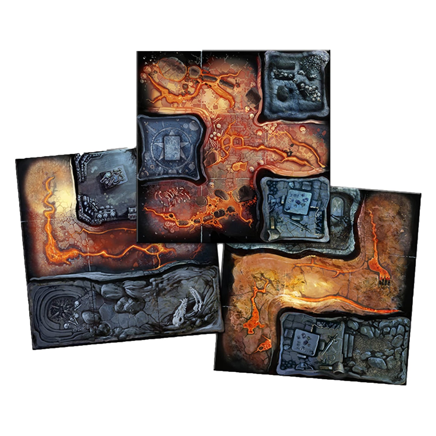 Massive Darkness: A Quest Of Crystal & Lava Expansion - Embark On An Epic Dungeon-Crawling Adventure! Strategy Game For Kids And