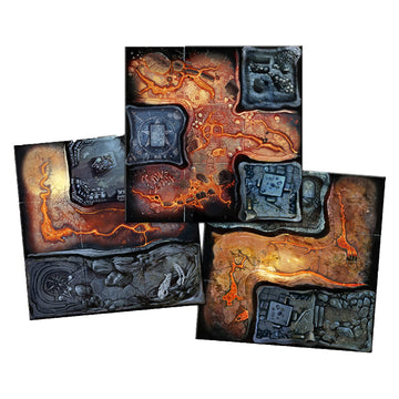 Massive Darkness: A Quest Of Crystal & Lava Expansion - Embark On An Epic Dungeon-Crawling Adventure! Strategy Game For Kids And