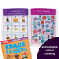 2026 Puzzle Fun Activity Book Gift Set for Kids 6 and Up, 4 Fun Books with Brain Teasers, Mazes, Word Games and More, Travel Act
