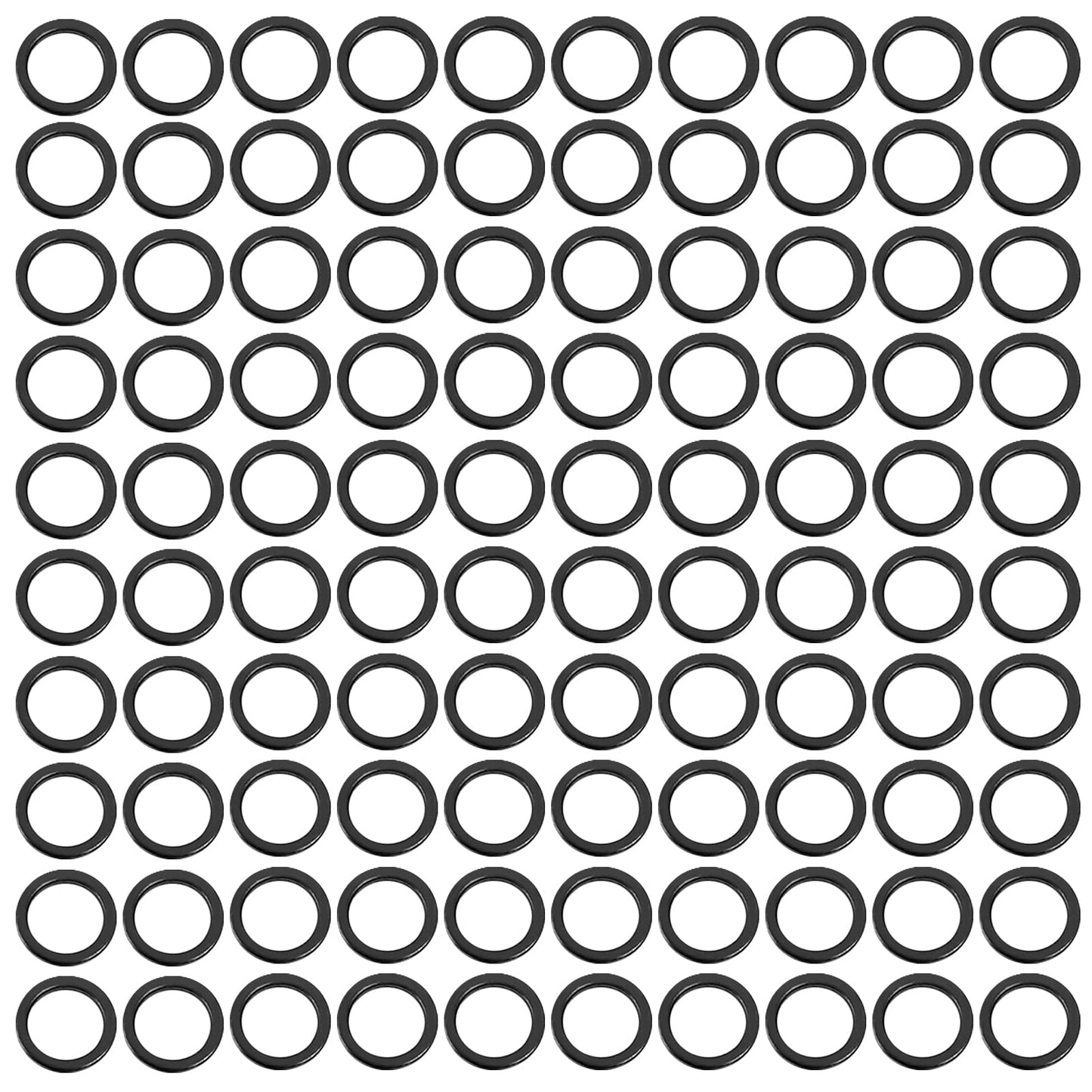 Decdeal 100 Pcs Standard Skateboard Speed Washers Truck Axle Washers Rings for Speed Bearing Performance Skateboard Truck