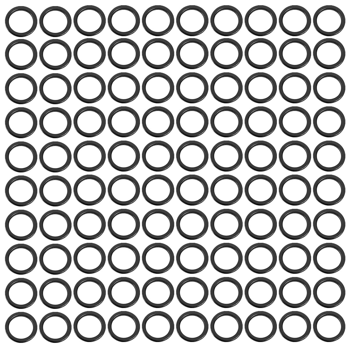 Decdeal 100 Pcs Standard Skateboard Speed Washers Truck Axle Washers Rings for Speed Bearing Performance Skateboard Truck