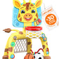 Move2Play, Giraffe Basketball Hoop & Soccer Goal Activity Center | 30+ Sounds & Lights | 1, 2, 3+ Year Old Gift & Birthday Present | 6, 12, 18, 24+ Month Toy For Baby, Toddler, Boys, & Girls