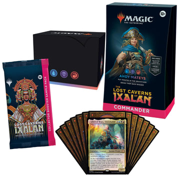 Magic: The Gathering Commander Deck - Ahoy Mateys, 100 Cards + Collector Booster Pack, Multicolor, Model D24050000