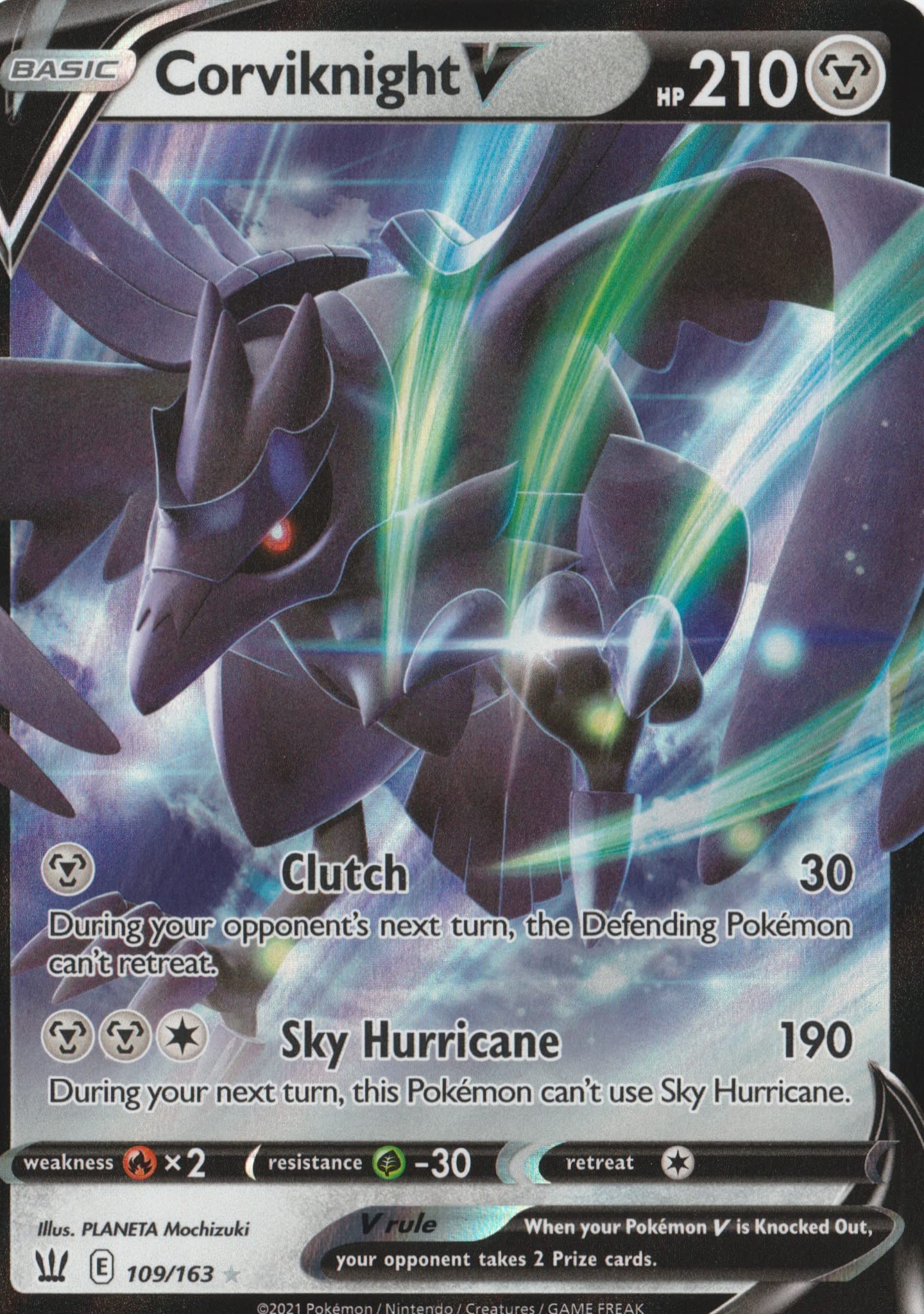 Game Freak Corviknight V - 109/163 Ultra Rare
