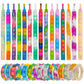 30 Pcs Pop Bracelet Bubble Fidget Toys For Party Favors, Hand Finger Silicone Wristband Bulk For Student Classroom Prizes, Goodie Bag Fillers Stuffers Birthday Christmas Valentine Gifts For Kid
