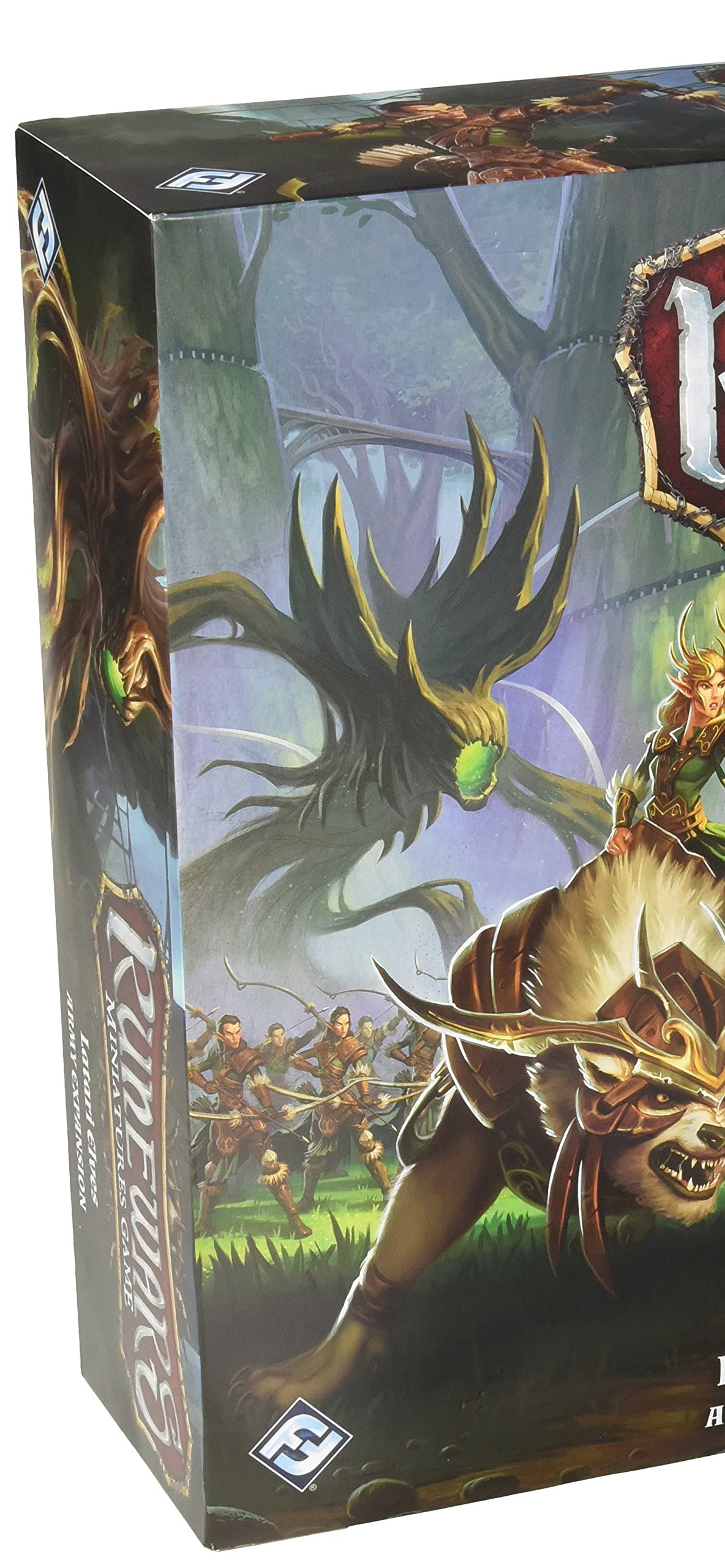 Fantasy Flight Games Runewars Latari Elf Army Expansion Pack - Cardstock, Multicolor, Model RWM14