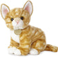 Aurora® Adorable Miyoni® Tots Orange Tabby Kitten Stuffed Animal - Lifelike Detail - Cherished Companionship - 10 Inches