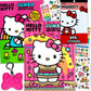 Hello Kitty Coloring Books and Sticker Super Bundle Set for Kids - Includes Hello Kitty Coloring Book with Stickers