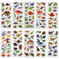 24 Sheets(350+) Dinosaur 3D Puffy Stickers For Toddlers Kids, Bulk Preschool Sticker Sheets For Reward, Craft, Scrapbooking