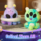 Happyspot Purple Alien Stuffed Animal Plush Toy, Soft Tie Dye Alien Alien Stuffed Toy - Cute Space Creature Plush Toy, Weird Gal