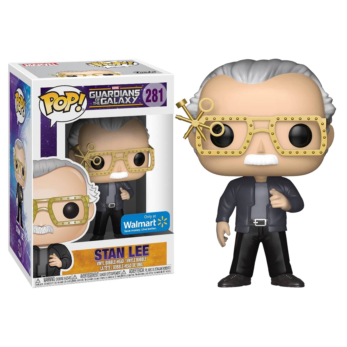 Funko Pop Movies: Guardians Of The Galaxy - Stan Lee Collectible Figure, Multicolor