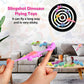 20 Pcs Slingshot Dinosaur Finger Toys, Halloween Toys Party Favors for Kids Sticky Rubber Dino Flying Catapult Fidget Toys for B
