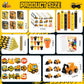 BenLouis 96Pcs Construction Party Favors Excavator Tractor Theme School Stationery Set Bulk for Kids Construction Birthday Party