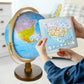 Sjsmartglobe With Interactive App & Led Illuminated Constellations At Night, Us-Patented Stem Education 10' World Globe With Detailed Map