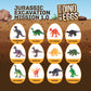 Easter Dig A Dozen Dino Egg Kit For Kids - Dinosaur Toys Gift 3-12 Year Old - 12 Eggs & Surprise Dinosaurs - Easter Basket Stuffers - Science Stem Activities - Boy Toy Party Gifts For Boys & Girls