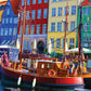 Springbok'S 1000 Piece Jigsaw Puzzle Copenhagen Waterfront - Made In Usa
