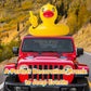 Float Joy Duck Pool Floats For Adults Ring Pool Floaties Inflatable Duck River Tubes Blow Up Pool Rafts For Lake Beach Pool Part