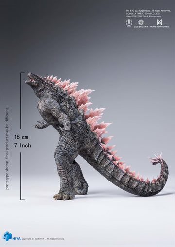 Hiya Toys Godzilla x Kong: The New Empire - Godzilla Evolved Exquisite Stylist Series Previews limited availability Action Figure