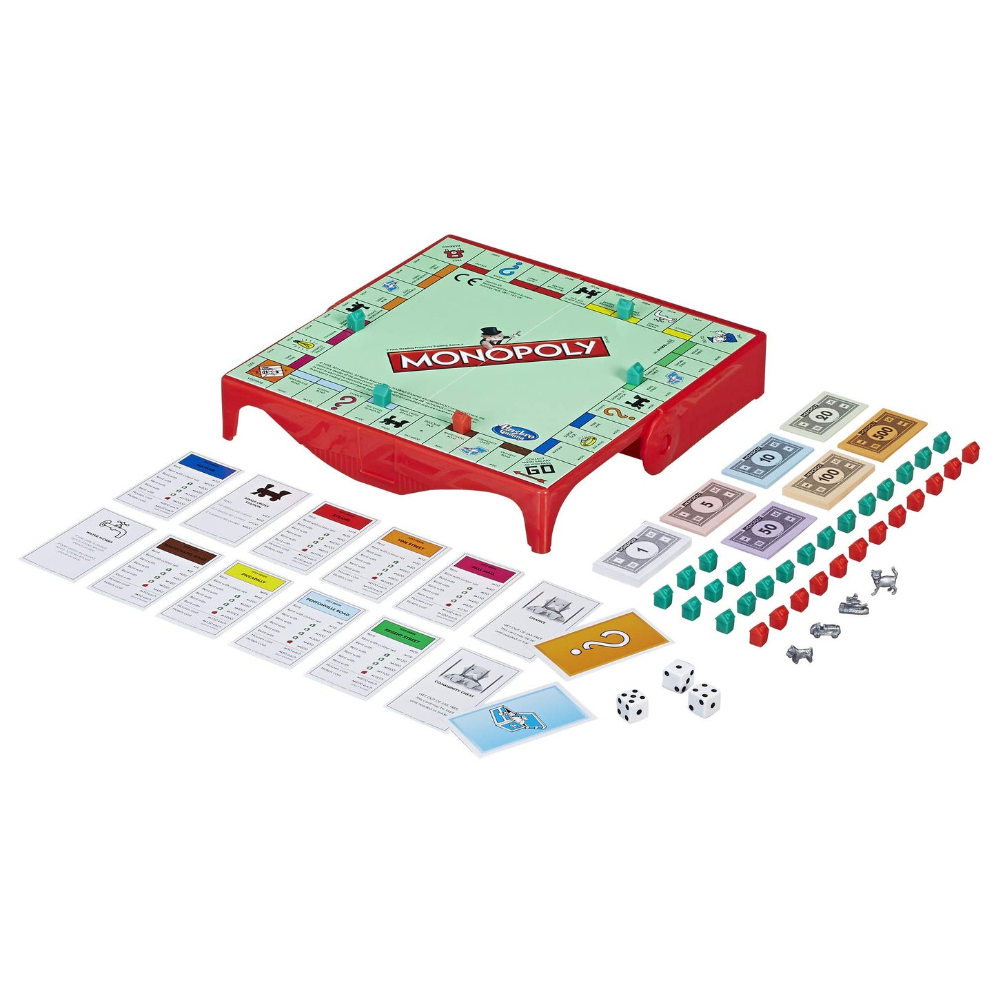 Monopoly Hasbro Gaming Grab & Go Game