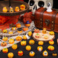 36 Pcs Halloween Mini Resin Pumpkins 36 Style Cute Tiny Resin Figurines To Hide Bulk Miniature Pumpkin Charms For Halloween Part