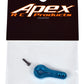 Apex RC Products Blue Aluminum Clamping Servo Horn 25T Futaba/Savox 8003