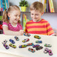 2.7 Inch Pull Back Cars Toys Set, 24 Pack Friction Power Alloy Casting Car Mini Race Car, Suitable For Toddler 3 4 5 6 Year Old