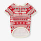 Little Blue House By Hatley Kid'S Fair Isle Bear & Moose Family Pajamas Sleepwear, Dog Pajama - Bear Fair Isle, X-Large