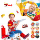 Geyee 1000 Pcs Police Stickers Firefighter Sticker For Kids Police Badge Sticker Fireman Firetruck Stickers Toy Name Tag Roll Se