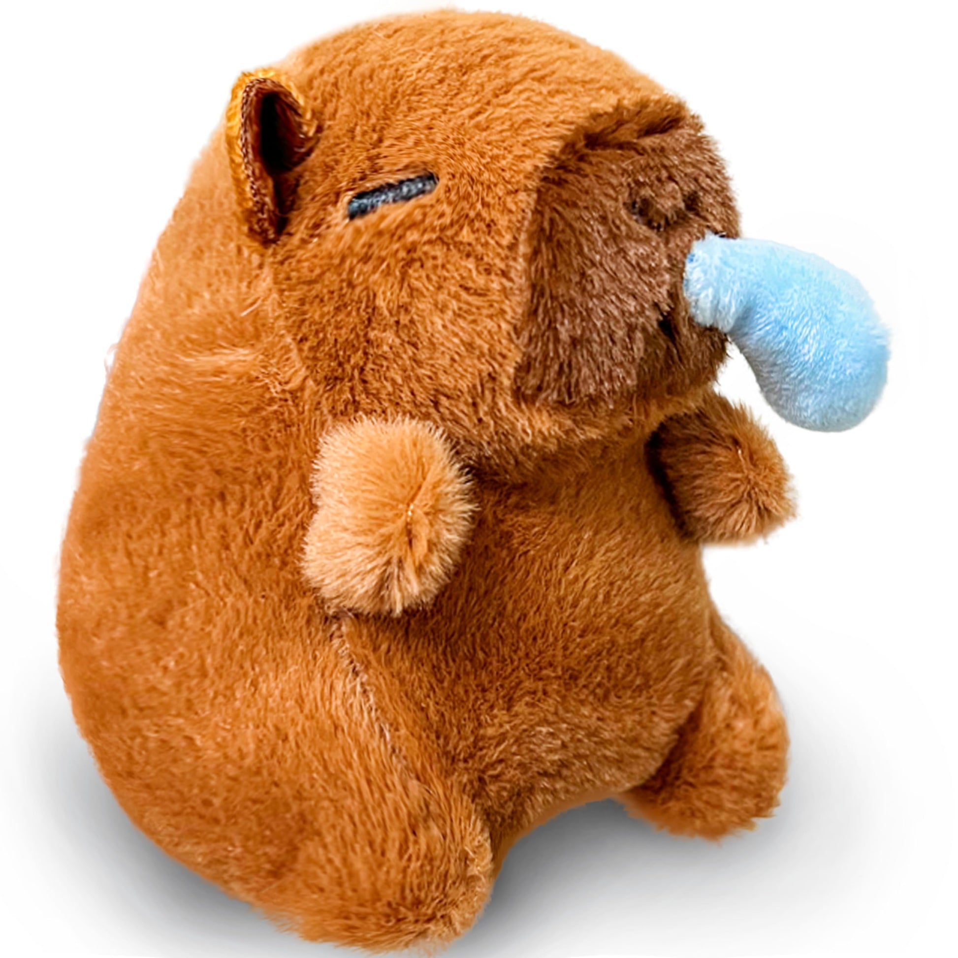 Cuddly Capybara Stuffed Animals Plush Toys for Kids and Babies  Cute Capybara Plushies  Plush Keychains Toy  Mini Stuffed Animals for Carnival Prizes  Kids Party Favors