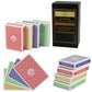 Gutshot Playing Cards, Waterproof Deck Of Cards With Spill-Proof Design, Great For Party, Game,And Magic, Pack Of 8 (Blue, Red,