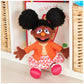 GUND Gabrielle Plush Doll - Colorful Pink/Orange, 13" Premium Plush for Ages 1 & Up, Model 6066823