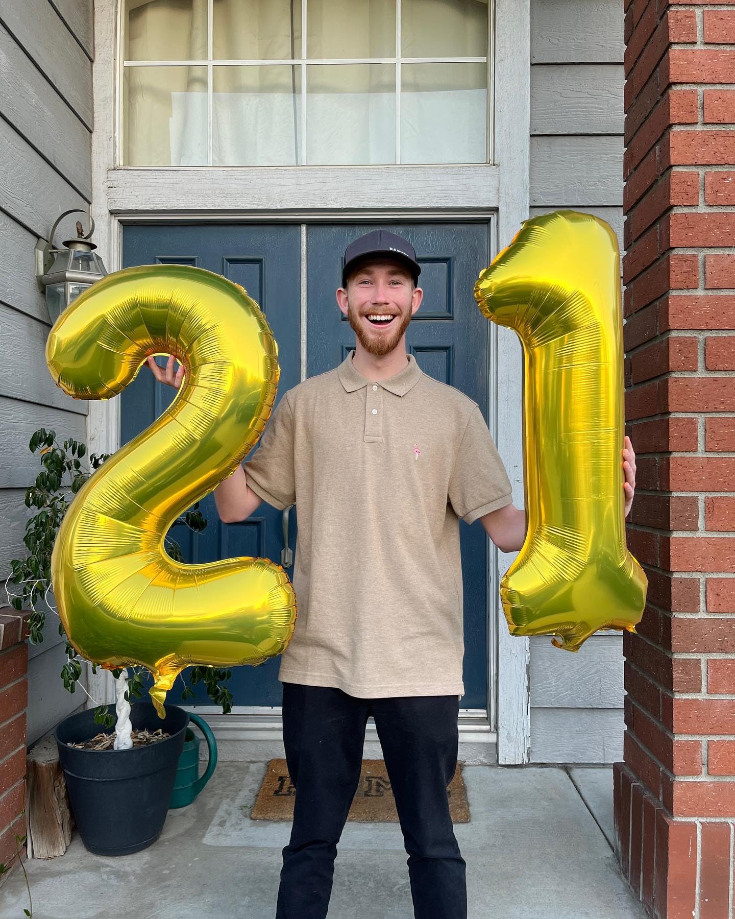 21 Balloon Number, Gold Number 21St Birthday Balloons 40 Inch, 21 Or 12 Years Old Gold Birthday Decorations For Men Women Him He