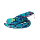 Tormays Realistic Anaonda Stuffed Animal, Large Snake Plush Toy Gifts Giant Stuffed Snake For Kids, 100 Inch Long, Blue