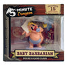 Wiggles 3D Baby Barbarian Figurine & Content Card Pack - Model 50016, Cardstock Material