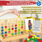 Garybank Social Emotional Learning Therapy Games for Kids, 56 Emotion Cards, Coping Skills Activities, Vivid Color, Model Emk01