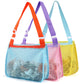 Clapet Mesh Beach Bag For Kids Sand Toys, 3 Pack 11.8 Inch Large Shell Collecting Bag For Beach Toys Seashell Swimming Accessori
