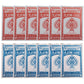 Zugar Land Economy Playing Cards 24 Decks (12 Red And 12 Blue Decks) 2.3/8 Inches By 3.3/8 Inches, Plastic Coated. Great For Pok