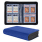 Morabto Graded Card Binder,Holds 40 Graded Cards,4 Pocket Slab Binder For Psa,Premium Graded Card Holder With Sleeves Blue