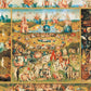 Educa Garden of Delights 2000 Piece Jigsaw Puzzle, Cardboard, Multicolor, Model 18505, Glue Included, Completed Size 37.75" x 26.75"