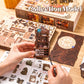 Fsolis Book Nook Kit, Diy Miniature House Kit Wooden Puzzle Booknook For Adults Decorative Bookend Bookshelf Alley Bookcase Deco
